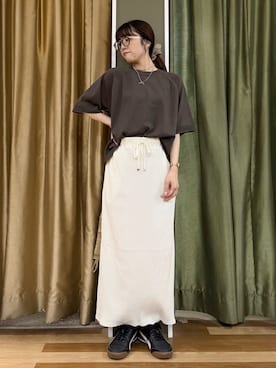 「Green　Parks（グリーンパークス）のアイテム」を使った、Green Parks officialさん（レディース・159cm）の秋コーディネート