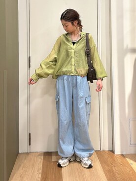 Green Parks officialさん（レディース・163cm）の春コーディネート