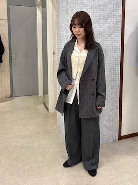 「Green　Parks（グリーンパークス）のアイテム（その他パンツ）」を使った、Green Parks officialさん（レディース・156cm）の秋コーディネート