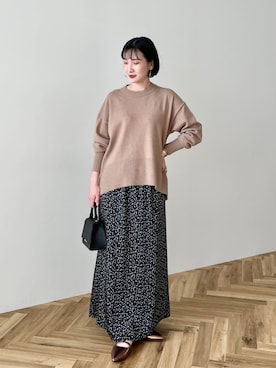 「Green　Parks（グリーンパークス）のアイテム」を使った、Green Parks officialさん（レディース・157cm）の秋コーディネート