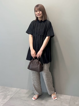 「Green　Parks（グリーンパークス）のアイテム」を使った、Green Parks officialさん（レディース・162cm）の秋コーディネート
