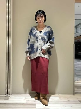 「Green　Parks（グリーンパークス）のアイテム」を使った、Green Parks officialさん（レディース・158cm）の秋コーディネート