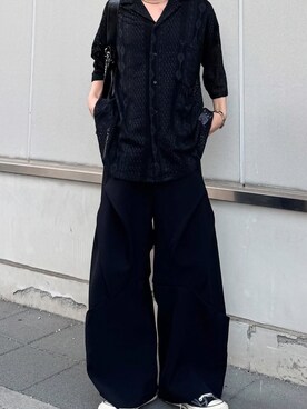 「ANEDIST（アンディスト）のアイテム」を使った、Green Parks officialさん（レディース・162cm）の春コーディネート