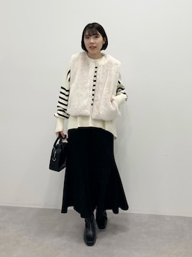 「Green　Parks（グリーンパークス）のアイテム」を使った、Green Parks officialさん（レディース・154cm）の秋コーディネート