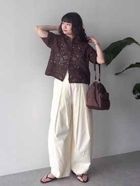 Green Parks officialさん（レディース・157cm）の夏コーディネート