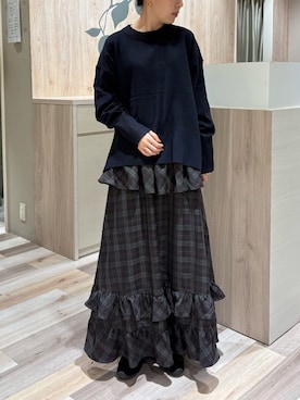 「Green　Parks（グリーンパークス）のアイテム」を使った、Green Parks officialさん（レディース・160cm）の秋コーディネート