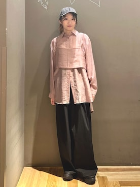 「Green　Parks（グリーンパークス）のアイテム」を使った、Green Parks officialさん（レディース・156cm）の秋コーディネート