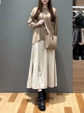 「Green　Parks（グリーンパークス）のアイテム」を使った、Green Parks officialさん（レディース・164cm）の秋コーディネート