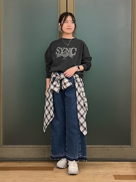 「Green　Parks（グリーンパークス）のアイテム」を使った、Green Parks officialさん（レディース・160cm）の秋コーディネート