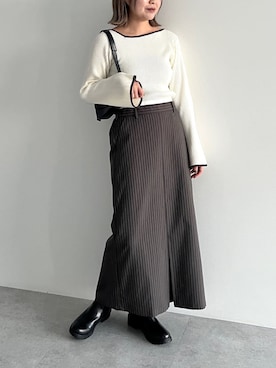 「Green　Parks（グリーンパークス）のアイテム」を使った、Green Parks officialさん（レディース・162cm）の秋コーディネート