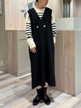 「Green　Parks（グリーンパークス）のアイテム」を使った、Green Parks officialさん（レディース・160cm）の秋コーディネート