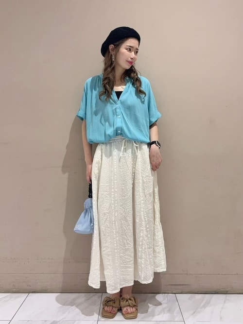 【関税込み】JOHANNA PARV グリーン スカート トラウザーズ 花柄 シフォン ロングスカート スカート ロング丈スカート