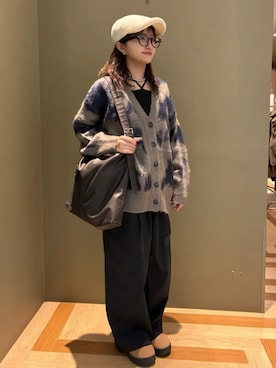 「Green　Parks（グリーンパークス）のアイテム」を使った、Green Parks officialさん（レディース・154cm）の秋コーディネート