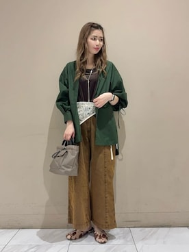 Green Parks officialさん（レディース・161cm）の秋コーディネート