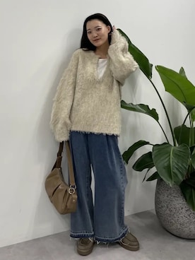 「Green　Parks（グリーンパークス）のアイテム」を使った、Green Parks officialさん（レディース・170cm）の秋コーディネート