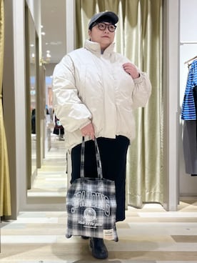 「Green　Parks（グリーンパークス）のアイテム」を使った、Green Parks officialさん（レディース・168cm）の秋コーディネート