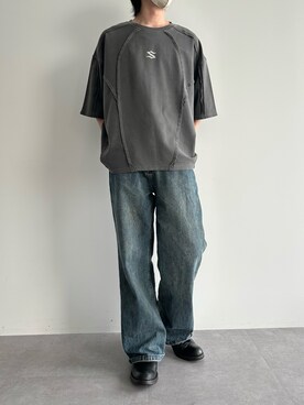 「ANEDIST（アンディスト）のアイテム」を使った、Green Parks officialさん（メンズ・171cm）の夏コーディネート