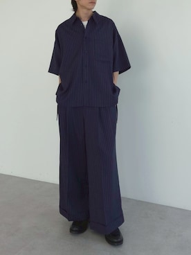 「ANEDIST（アンディスト）のアイテム」を使った、Green Parks officialさん（メンズ・171cm）の夏コーディネート