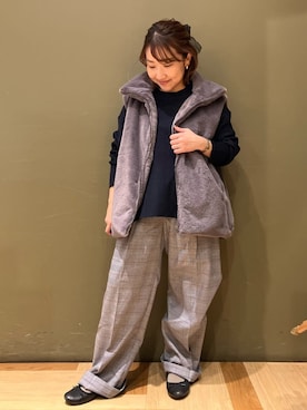 「Green　Parks（グリーンパークス）のアイテム」を使った、Green Parks officialさん（レディース・143cm）の秋コーディネート