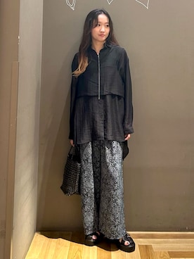 「Green　Parks（グリーンパークス）のアイテム」を使った、Green Parks officialさん（レディース・156cm）の秋コーディネート