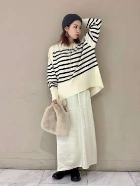 「Green　Parks（グリーンパークス）のアイテム」を使った、Green Parks officialさん（レディース・161cm）の秋コーディネート