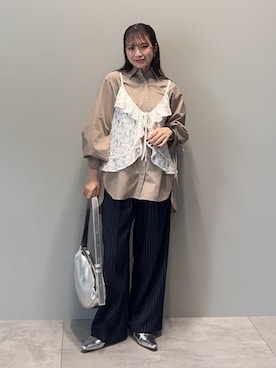 「Green　Parks（グリーンパークス）のアイテム」を使った、Green Parks officialさん（レディース・160cm）の秋コーディネート