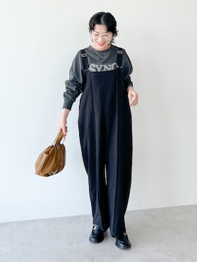 「Green　Parks（グリーンパークス）のアイテム」を使った、Green Parks officialさん（レディース・155cm）の秋コーディネート