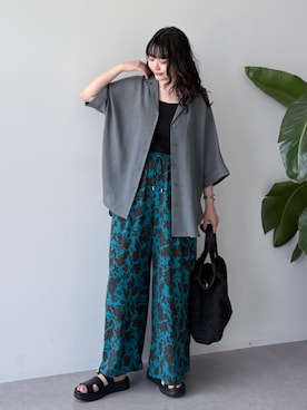 Green Parks officialさん(レディース・157cm)の夏コーディネート