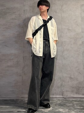 「ANEDIST（アンディスト）のアイテム」を使った、Green Parks officialさん（レディース・172cm）の春コーディネート