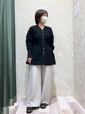 「Green　Parks（グリーンパークス）のアイテム」を使った、Green Parks officialさん（レディース・147cm）の秋コーディネート