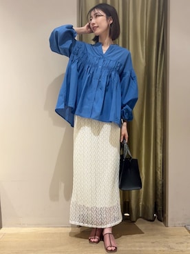 「Green　Parks（グリーンパークス）のアイテム」を使った、Green Parks officialさん（レディース・168cm）の春コーディネート