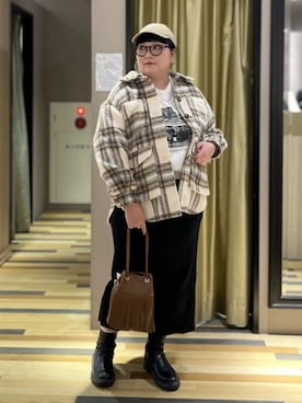 「Green　Parks（グリーンパークス）のアイテム」を使った、Green Parks officialさん（レディース・168cm）の秋コーディネート