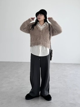 「Green　Parks（グリーンパークス）のアイテム」を使った、Green Parks officialさん（レディース・155cm）の秋コーディネート