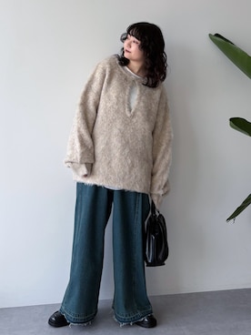 「Green　Parks（グリーンパークス）のアイテム」を使った、Green Parks officialさん（レディース・157cm）の秋コーディネート