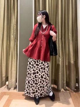 「Green　Parks（グリーンパークス）のアイテム」を使った、Green Parks officialさん（レディース・158cm）の秋コーディネート