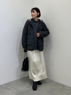 「Green　Parks（グリーンパークス）のアイテム」を使った、Green Parks officialさん（レディース・154cm）の秋コーディネート