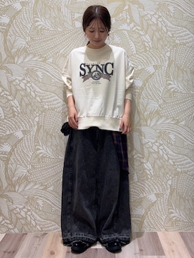 「Green　Parks（グリーンパークス）のアイテム」を使った、Green Parks officialさん（レディース・158cm）の秋コーディネート