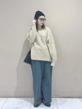 「Green　Parks（グリーンパークス）のアイテム」を使った、Green Parks officialさん（レディース・161cm）の秋コーディネート