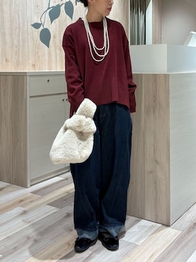 「Green　Parks（グリーンパークス）のアイテム」を使った、Green Parks officialさん（レディース・160cm）の秋コーディネート