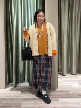 「Green　Parks（グリーンパークス）のアイテム」を使った、Green Parks officialさん（レディース・152cm）の秋コーディネート