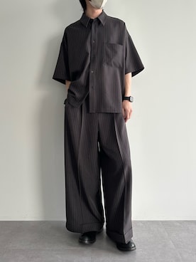 「ANEDIST（アンディスト）のアイテム」を使った、Green Parks officialさん（メンズ・171cm）の夏コーディネート