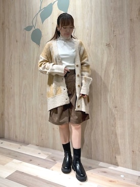 「Green　Parks（グリーンパークス）のアイテム」を使った、Green Parks officialさん（レディース・148cm）の秋コーディネート