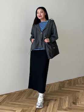 「アイテム（チュニック）」を使った、Green Parks officialさん（レディース・170cm）の秋コーディネート