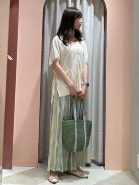 Green Parks officialさん（レディース・166cm）の夏コーディネート