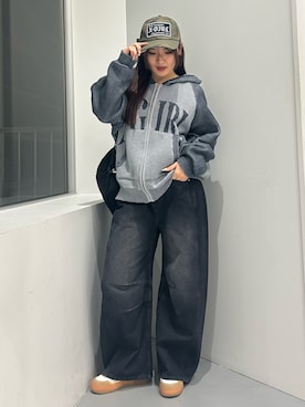 YÜMEさん（レディース・160cm）の冬コーディネート