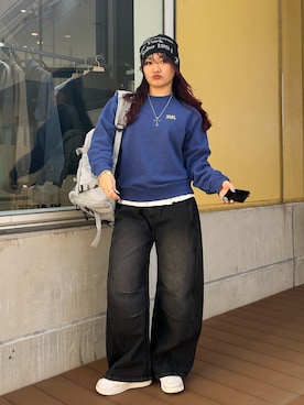 YÜMEさん（レディース・160cm）の冬コーディネート