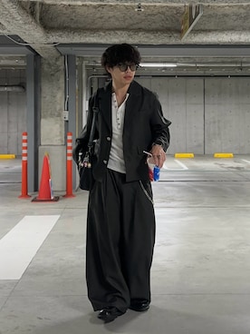 「GUCCI（グッチ）のアイテム」を使った、daaagrmさん（メンズ・175cm）の秋コーディネート