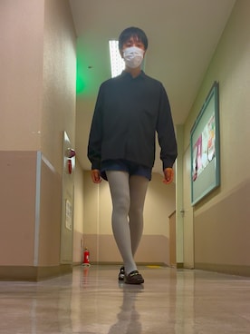 「アイテム（タイツ/ストッキング）」を使った、awgmpjaさん（メンズ・182cm）の秋コーディネート