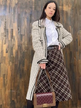 「BURBERRY（バーバリー）のアイテム」を使った、authenticexpertsjpさん（レディース・160cm）の秋コーディネート