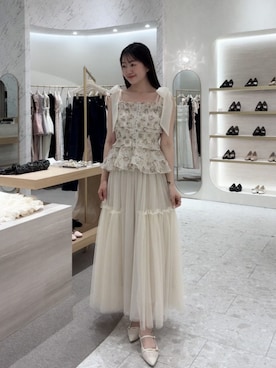 「RANDA（ランダ）のアイテム（シューズ）」を使った、RANDAさん（レディース・162cm）の春コーディネート